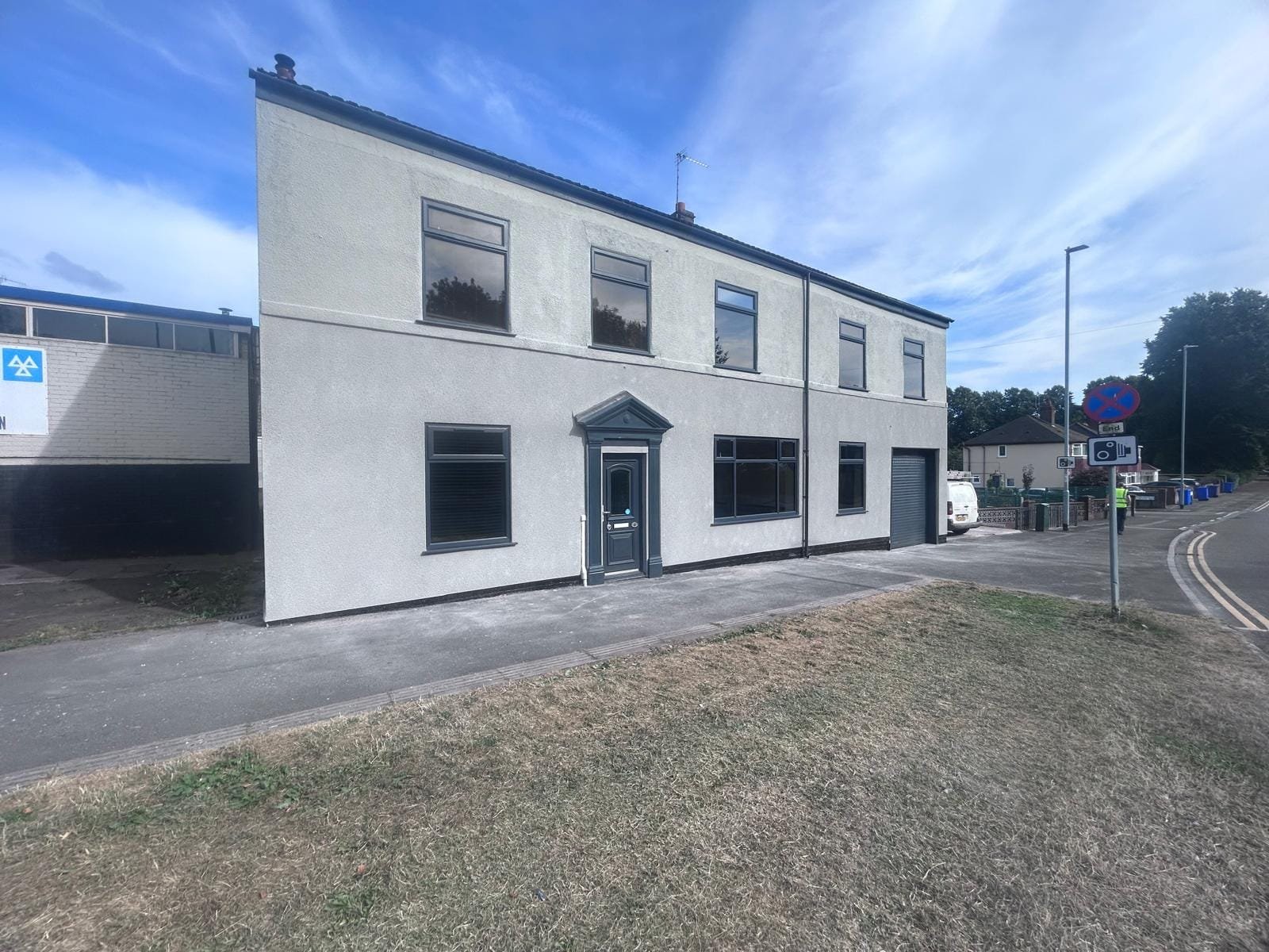 Finished exterior repairs to the Oldham property