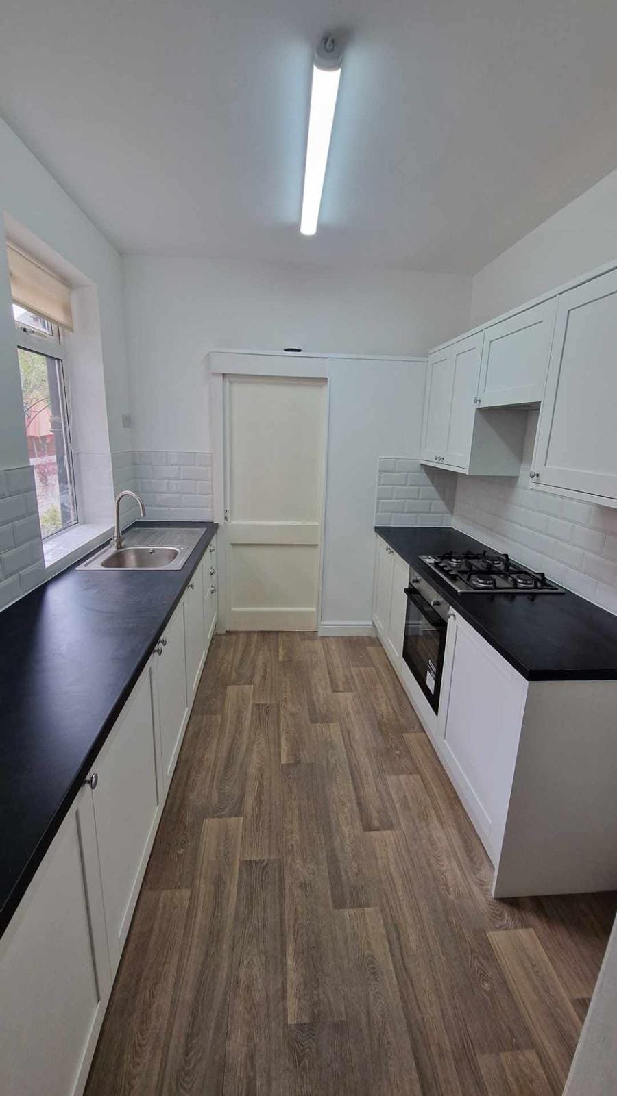 Completed kitchen in Stockport rental property