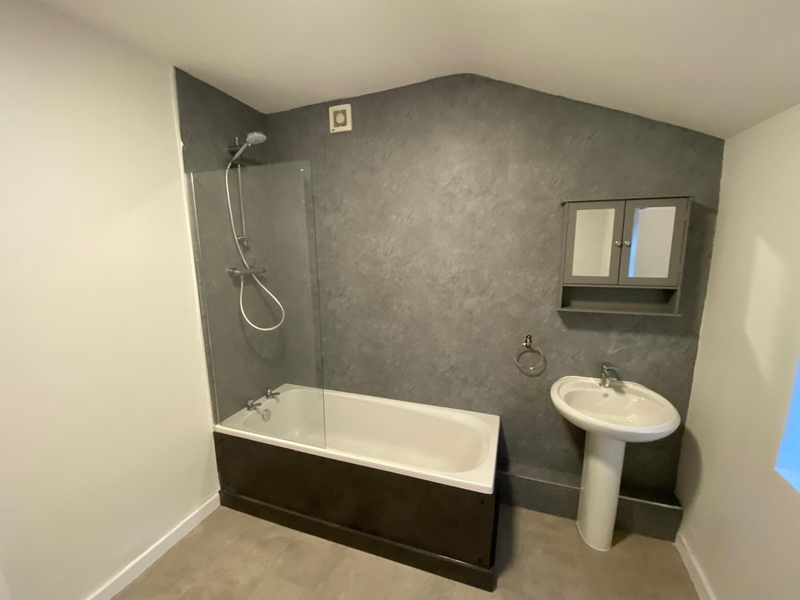 Refurbished room, Stockport property
