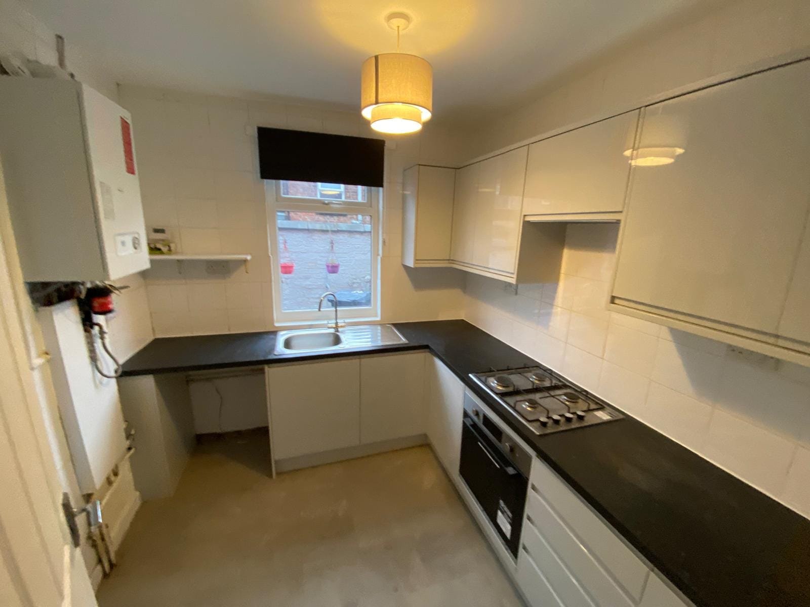 Refurbished room, Stockport property
